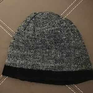 Target Black and Gray Acrylic Beanie